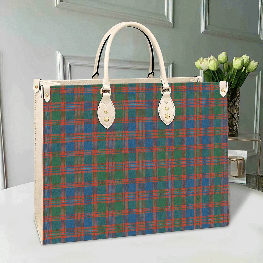 MacIntyre Ancient Tartan Leather Bag