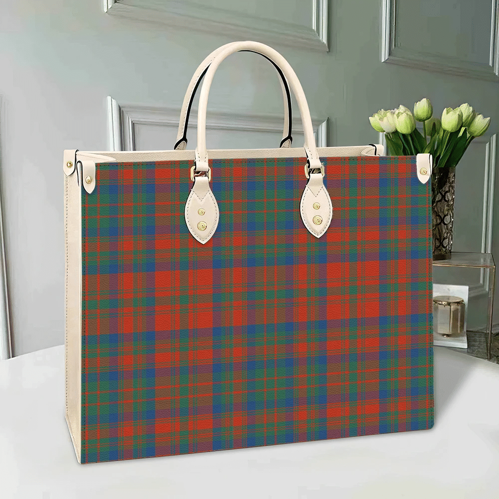 Matheson Ancient Tartan Leather Bag