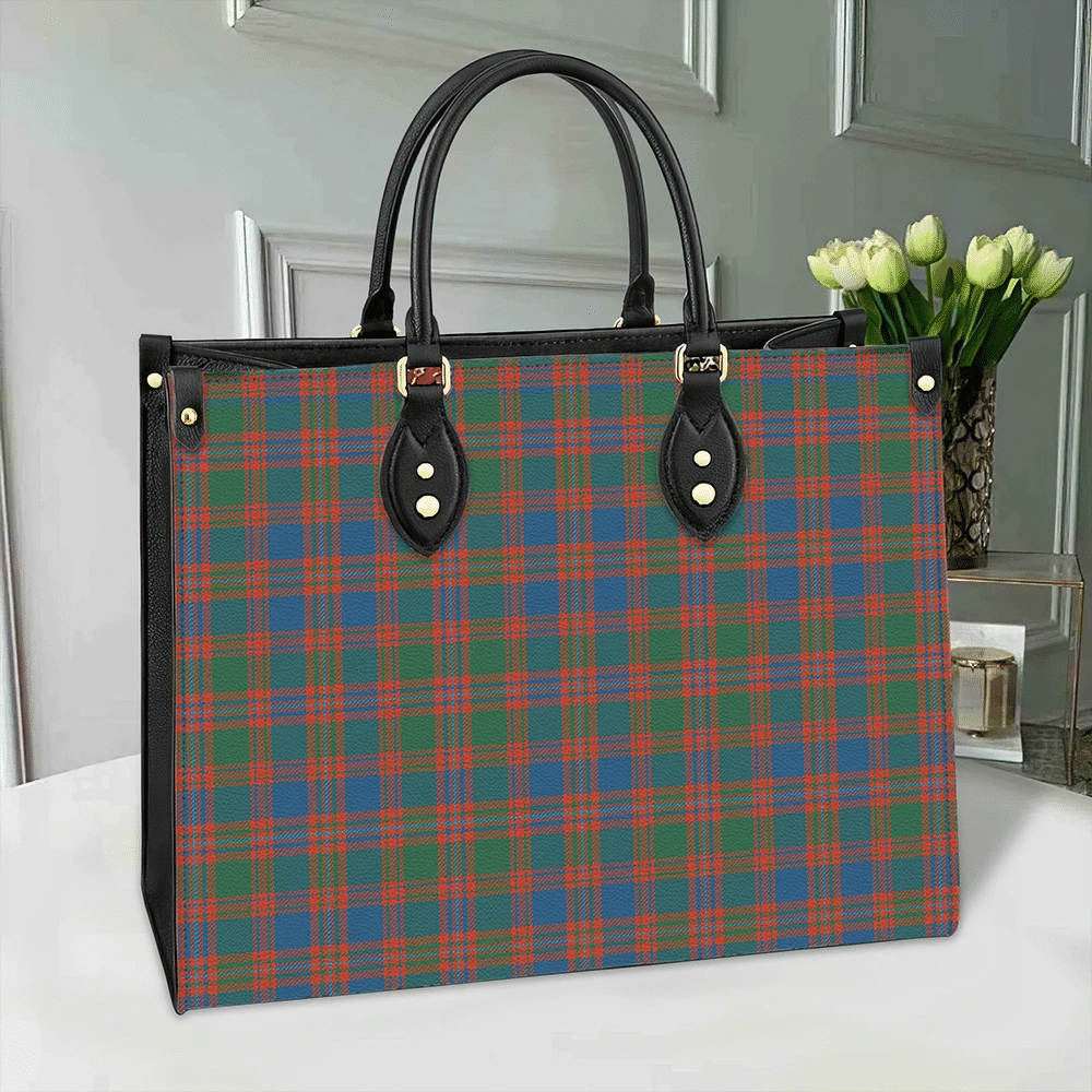 MacIntyre Ancient Tartan Leather Bag