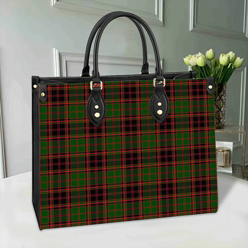 Buchan Modern Tartan Leather Bag