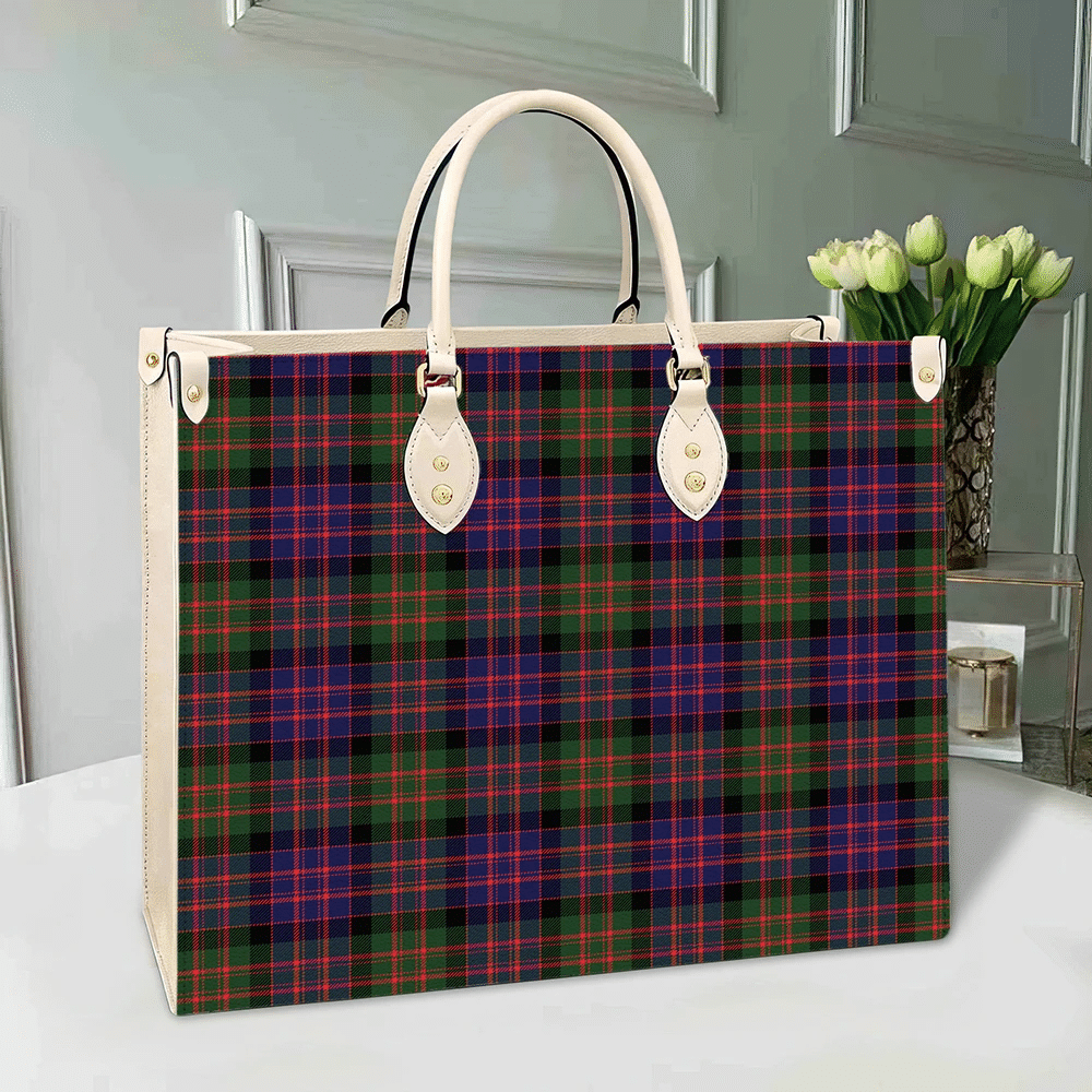 MacDonald Modern Tartan Leather Bag