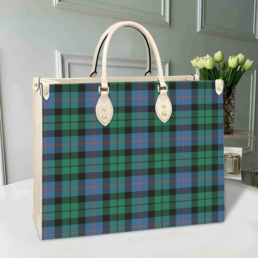 Morrison Ancient Tartan Leather Bag