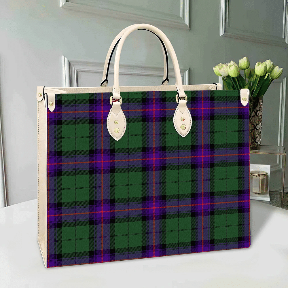 Armstrong Modern Tartan Leather Bag