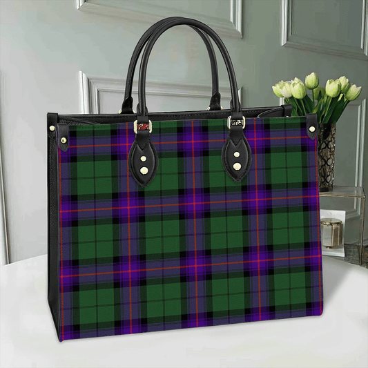 Armstrong Modern Tartan Leather Bag