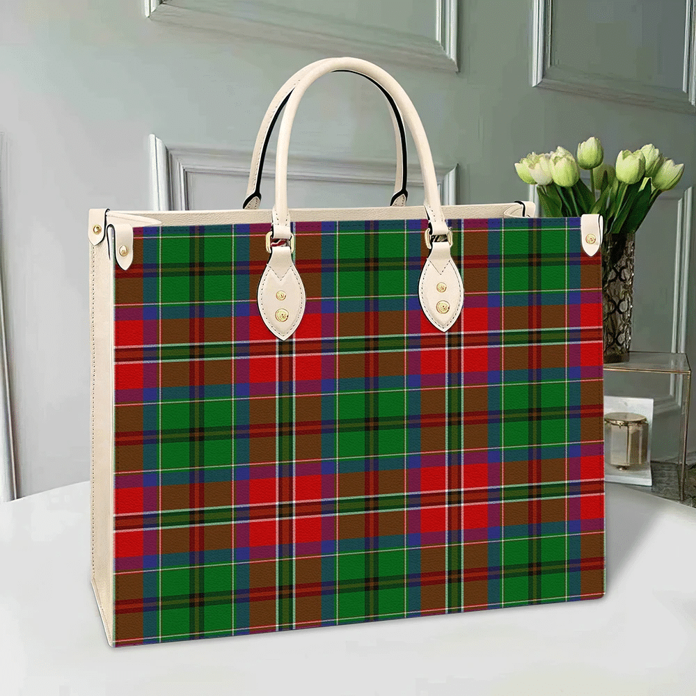 McCulloch Tartan Leather Bag