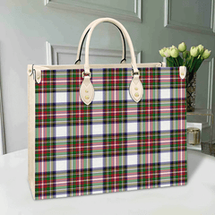 Stewart Dress Modern Tartan Leather Bag
