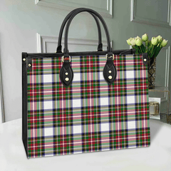 Stewart Dress Modern Tartan Leather Bag