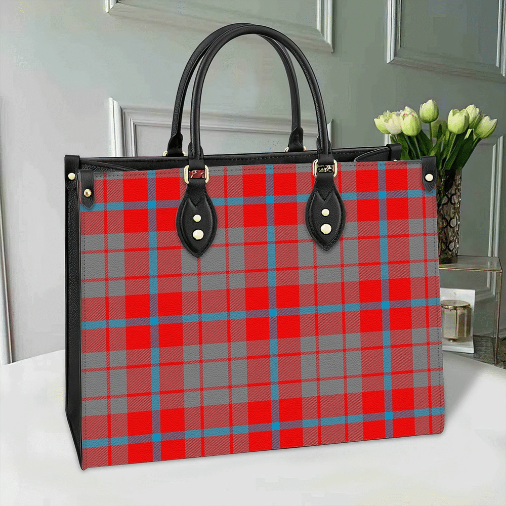 Moubray Tartan Leather Bag