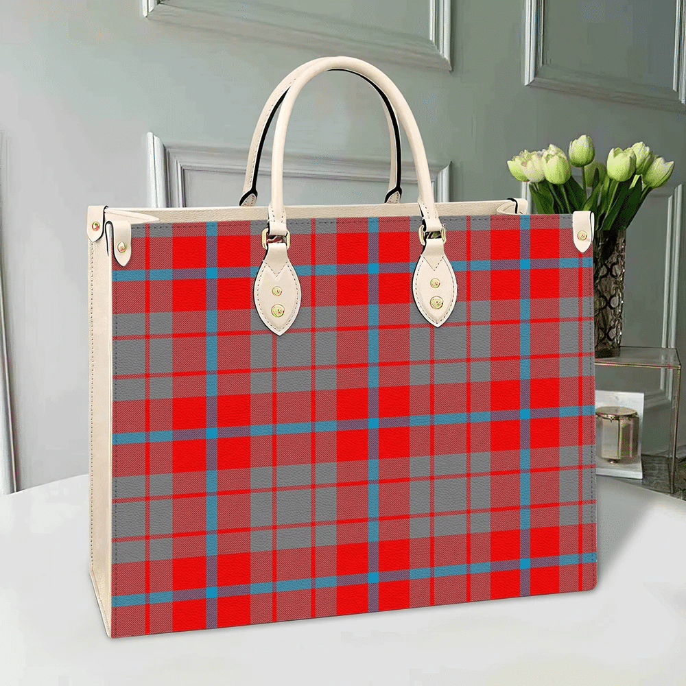 Moubray Tartan Leather Bag