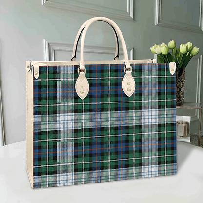 MacKenzie Dress Ancient Tartan Leather Bag