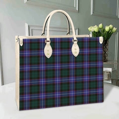 Hunter Modern Tartan Leather Bag
