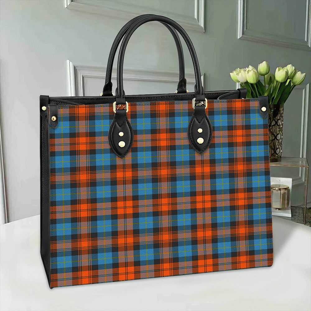 MacLachlan Ancient Tartan Leather Bag