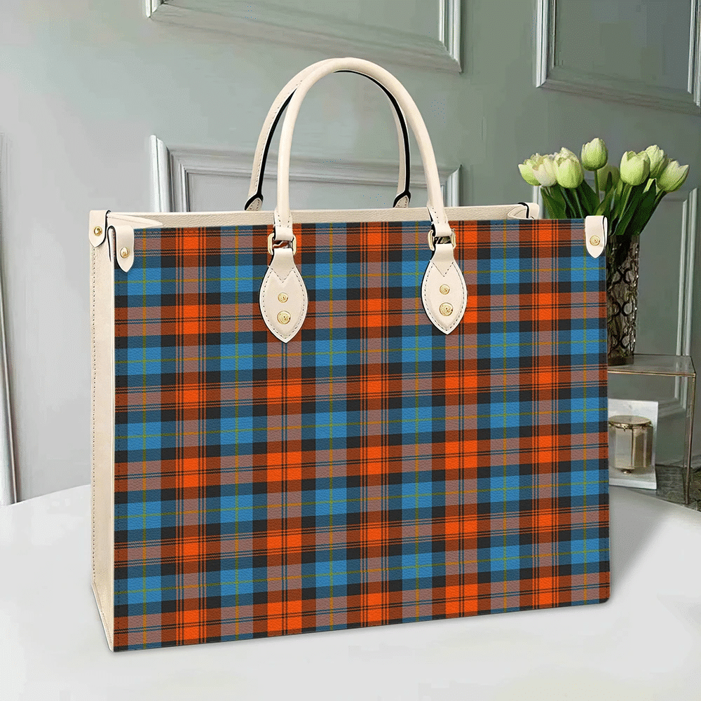 MacLachlan Ancient Tartan Leather Bag