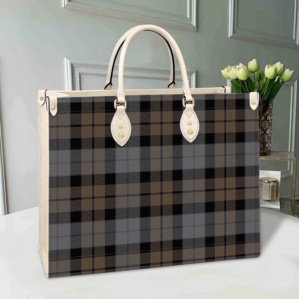 MacKay Weathered Tartan Leather Bag
