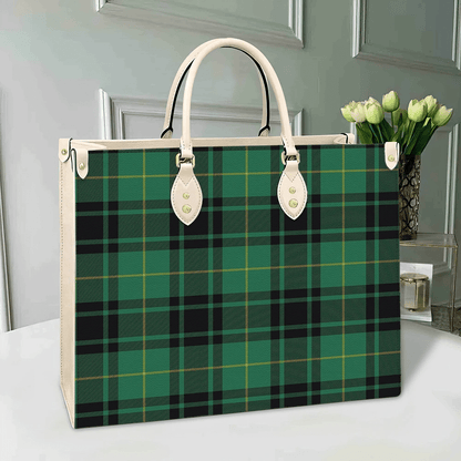 MacArthur Ancient Tartan Leather Bag