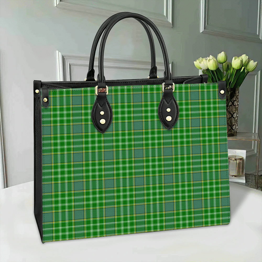 Currie Tartan Leather Bag