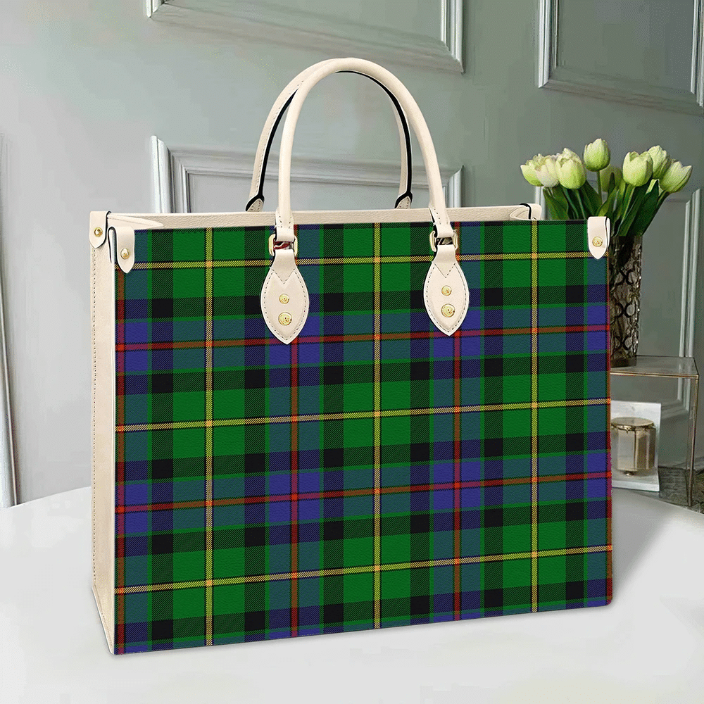 Tait Modern Tartan Leather Bag
