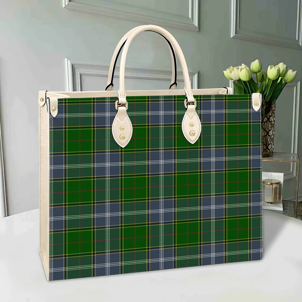 Pringle Tartan Leather Bag