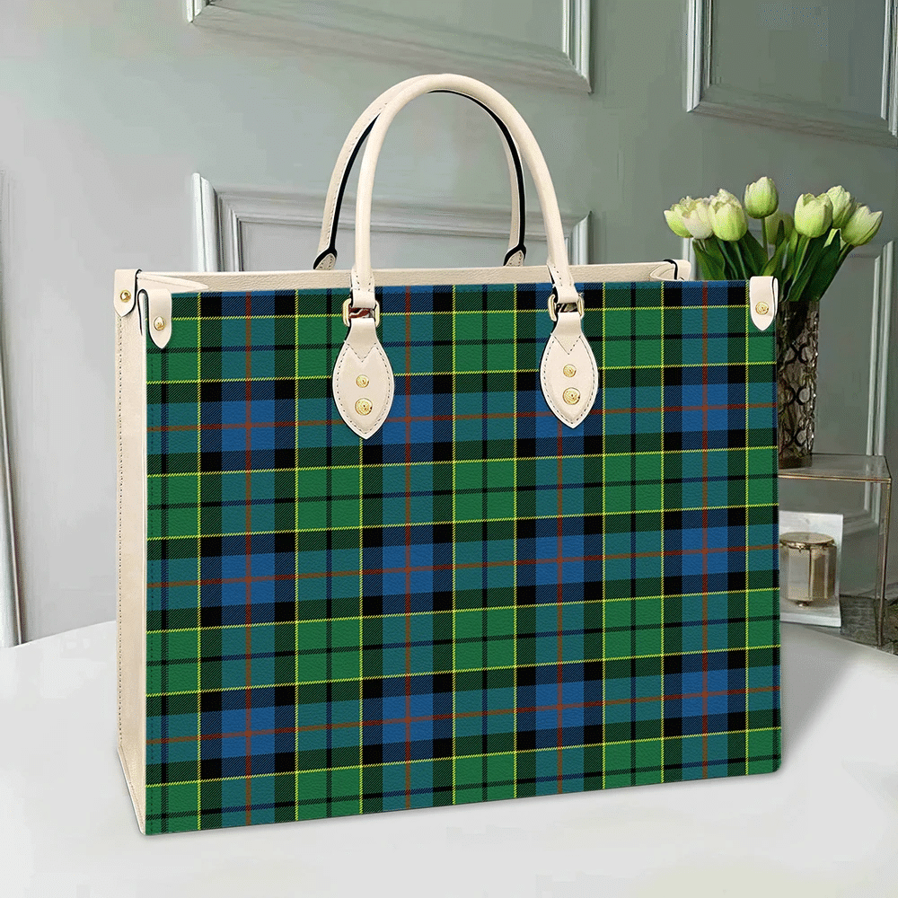 Forsyth Ancient Tartan Leather Bag