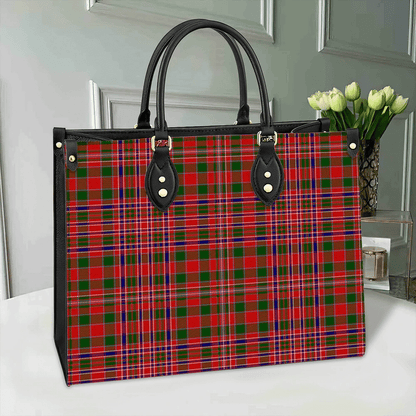 MacAlister Modern Tartan Leather Bag