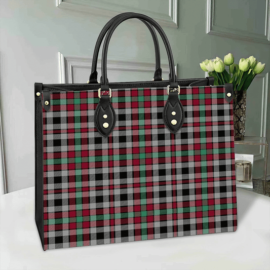 Borthwick Ancient Tartan Leather Bag