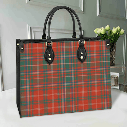 MacDougall Ancient Tartan Leather Bag