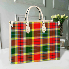 Gibbs Tartan Leather Bag