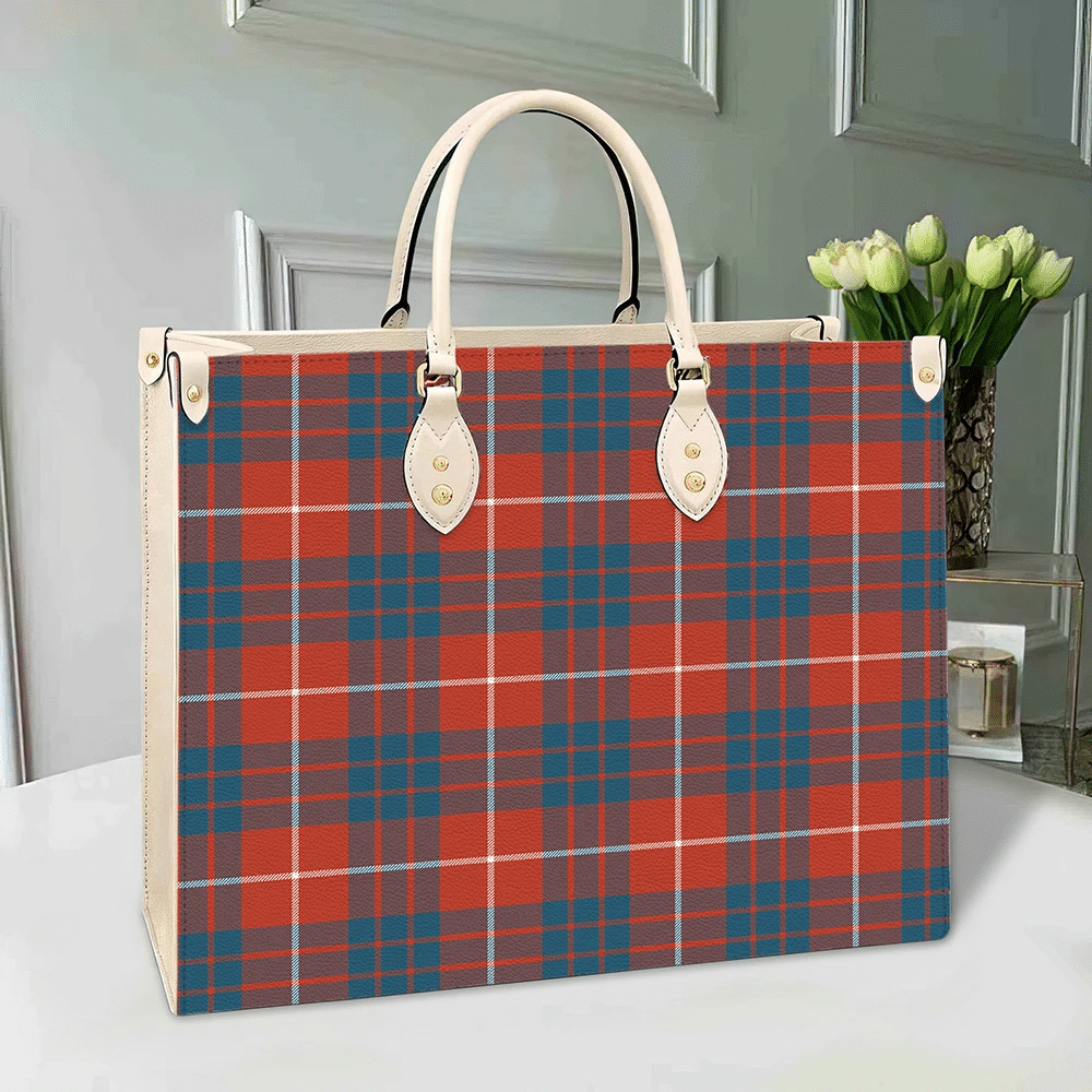 Hamilton Ancient Tartan Leather Bag