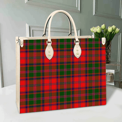 Stewart of Appin Modern Tartan Leather Bag
