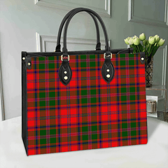 Stewart of Appin Modern Tartan Leather Bag