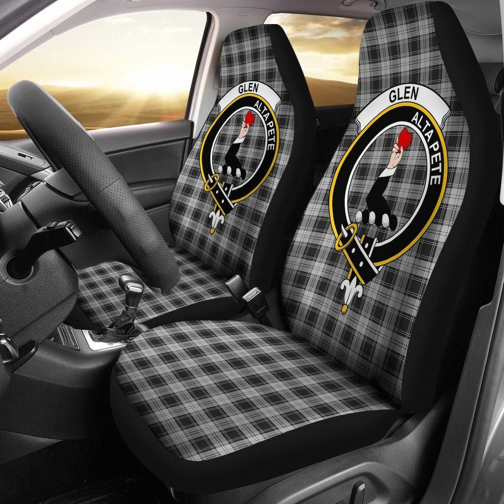 Glen Tartan Crest Car Seat Cover