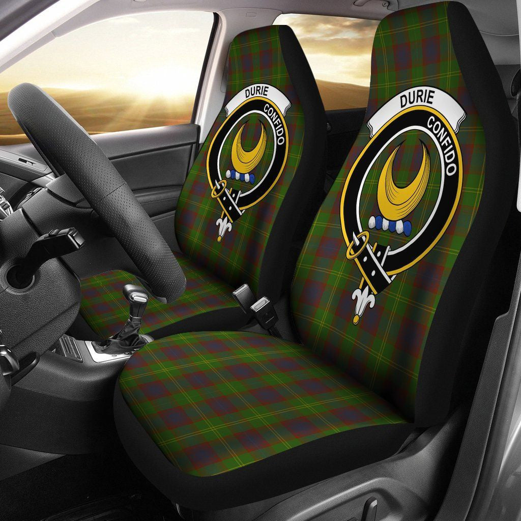 Durie Tartan Crest Car Seat Cover
