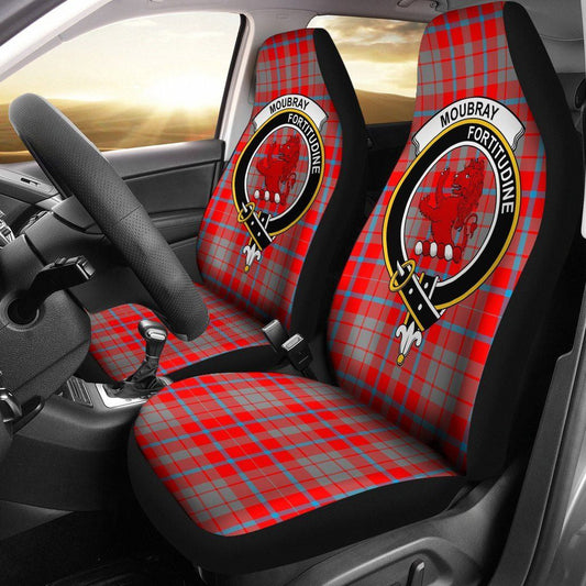 Moubray Tartan Crest Car Seat Cover