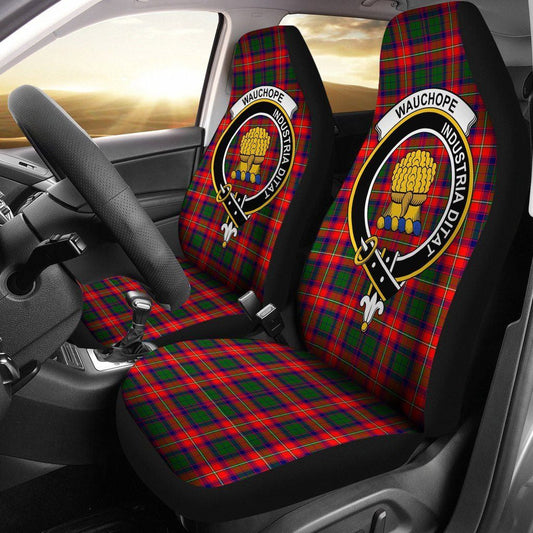 Wauchope Tartan Crest Car Seat Cover