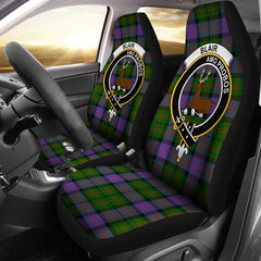 Blair Tartan Crest Car Seat Cover
