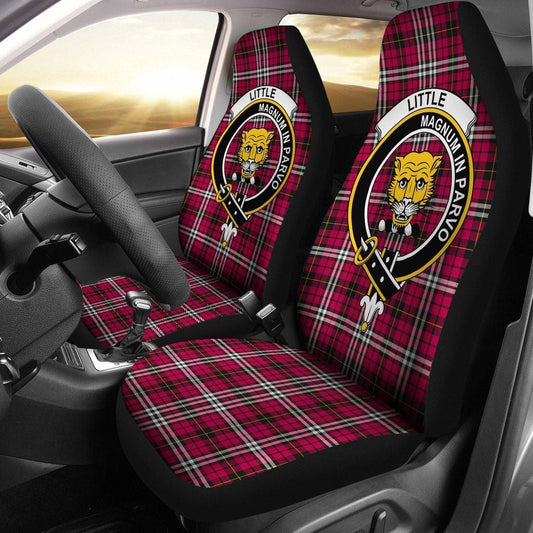 Little Tartan Crest Car Seat Cover