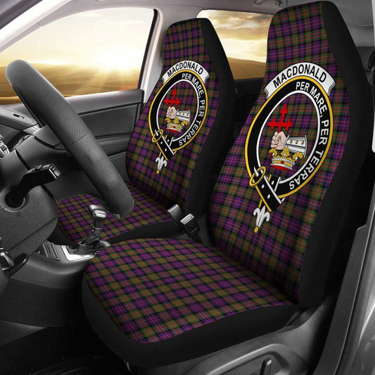 MacDonald Donald Tartan Crest Car Seat Cover