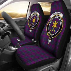 Wardlaw Tartan Crest Car Seat Cover