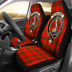 MacQuarrie Tartan Crest Car Seat Cover