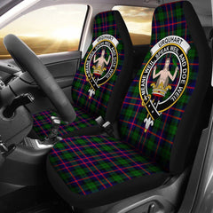 Urquhart Tartan Crest Car Seat Cover