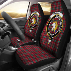 Stewart (Stuart) of Bute Tartan Crest Car Seat Cover