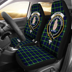 Lamont Tartan Crest Car Seat Cover