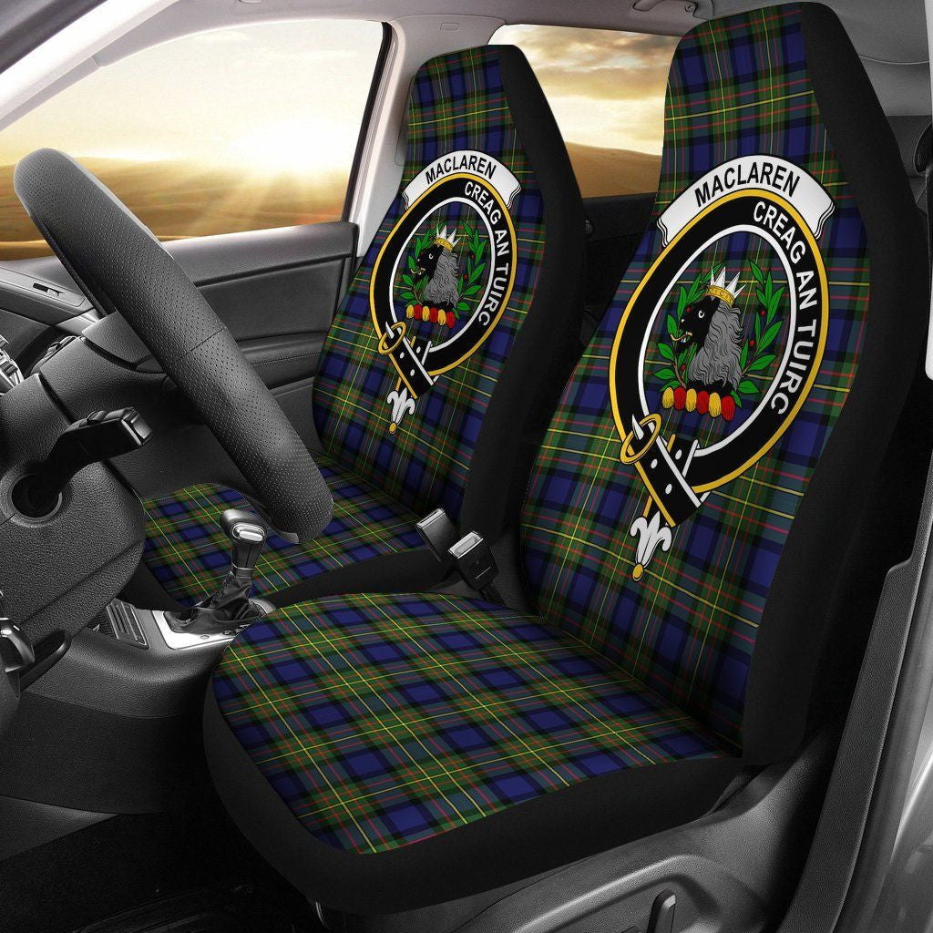 MacLaren Tartan Crest Car Seat Cover