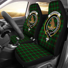 Beveridge Tartan Crest Car Seat Cover