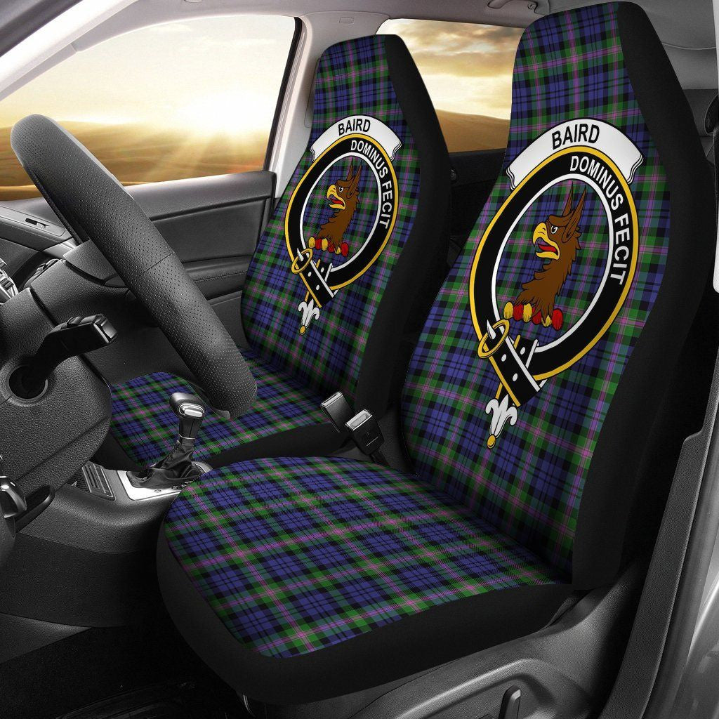 Baird Tartan Crest Car Seat Cover