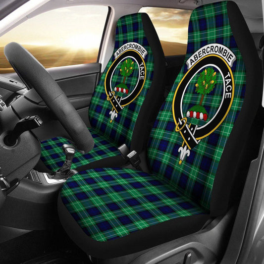 Abercrombie Tartan Crest Car Seat Cover