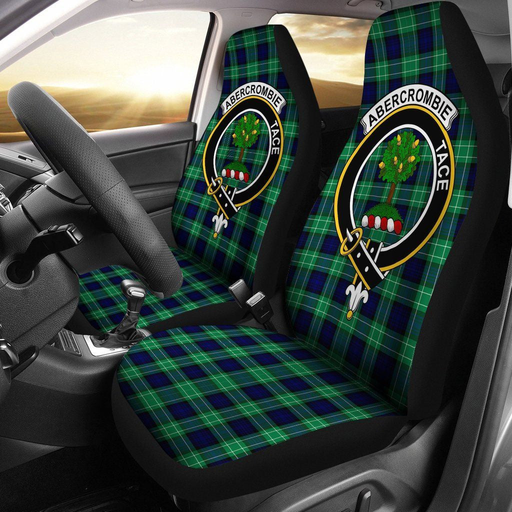 Abercrombie Tartan Crest Car Seat Cover