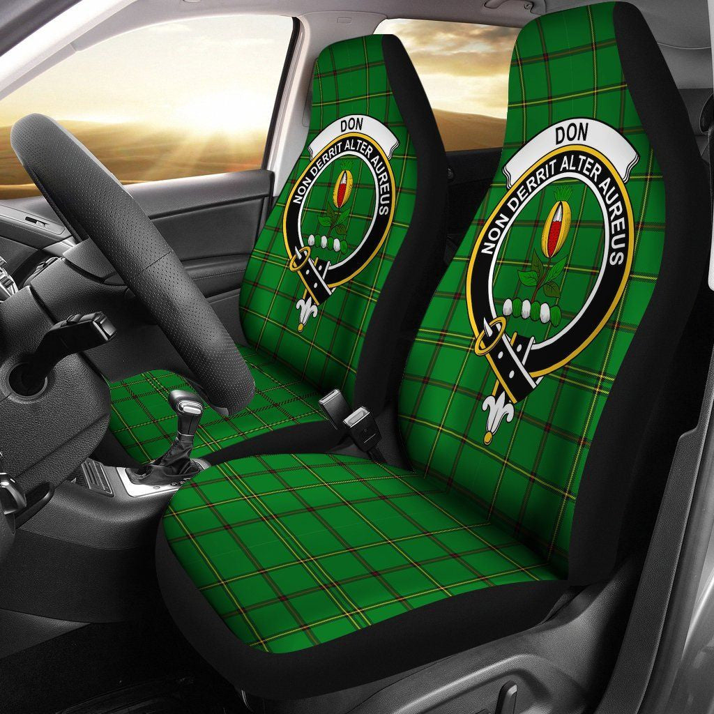 Don (Tribe-of-Mar) Tartan Crest Car Seat Cover
