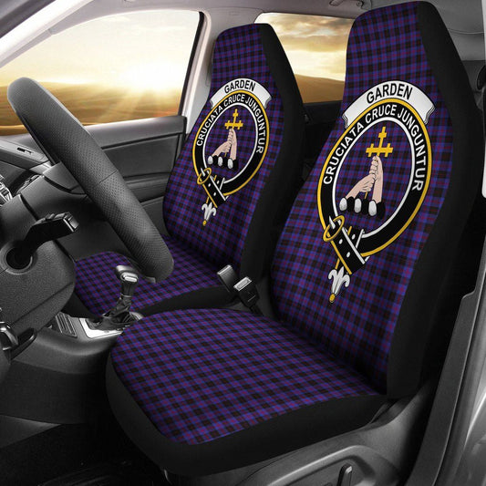 Garden Tartan Crest Car Seat Cover