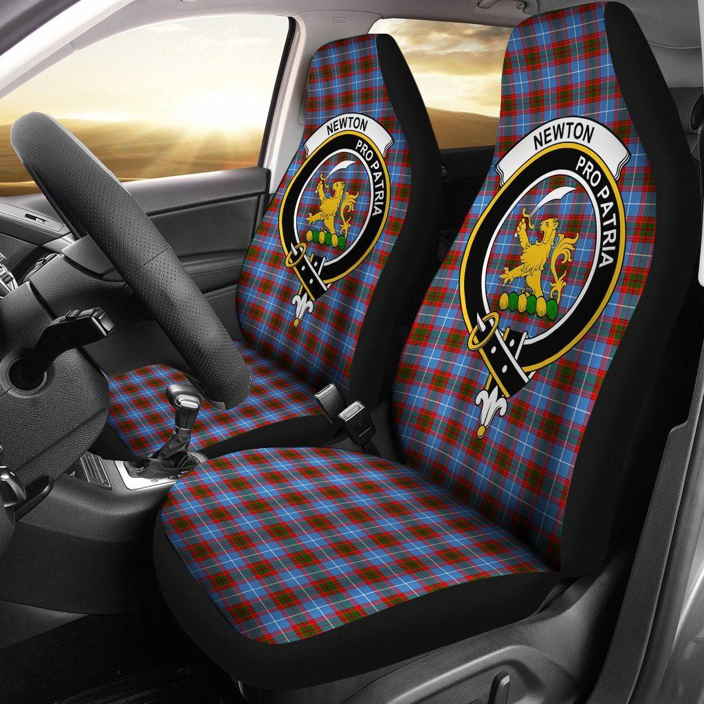 Newton (Edingburg) Tartan Crest Car Seat Cover